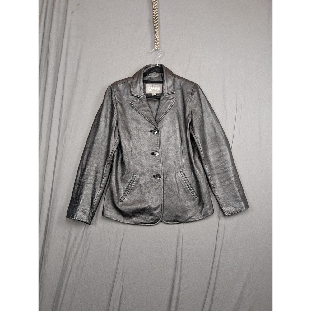 Wilsons Leather Size Medium Women's Black